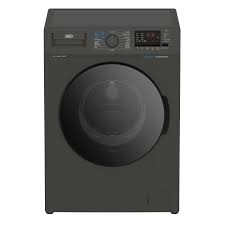 Beko 8kg Front Load Washing Machine, BAW386 UK; A+++, 1200 RPM, SteamCure, ProSmart Inverter Motor, AquaFusion, Manhattan Grey