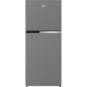 Beko 372L, 2 Door Refrigerator, (Silver), RDNT371I50S