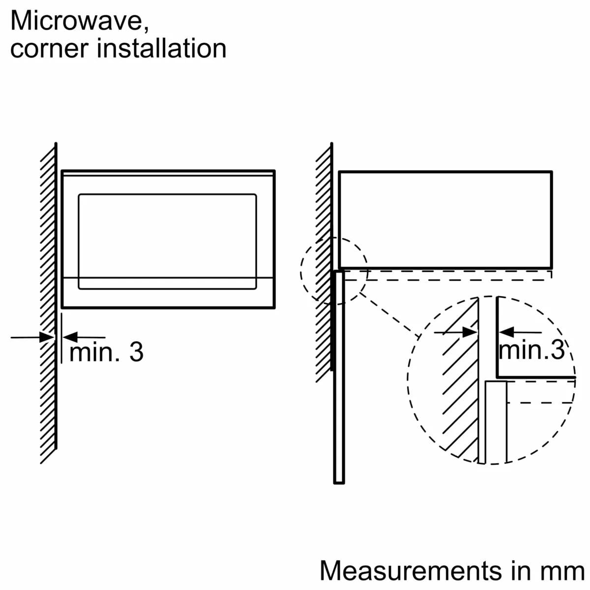 Bosch 25L Series 6 Built-in Microwave Oven, BEL554MS0B - Image 6