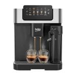 Beko CEG 7304X Automatic Bean to Cup Espresso Coffee Machine with 19 Bar, 1350W, Touch Control LCD Display, 2L Water Capacity, 600ml Milk Container Capacity - Stainless Steel