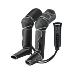 Geepas 3-in-1 Foot, Calf and Thigh Massager- GM86096UK/ 6 Modes, with Adjustable Straps, 20 Minutes Timer, 2x2 Airbags, 3 Vibration Levels and Intensity Selection/Ideal for Athletes, Seniors.