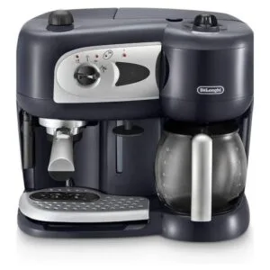 De'Longhi BCO260CD.1 Combined Espresso Machine, 2-in-1 Coffee Pump and Coffee Maker, Black