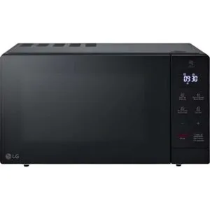LG 30(L) “Solo” NeoChef Microwave Oven, Smart Diagnosis™, EasyClean™, Smart Inverter, Black, MS3032JAS
