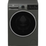 Beko 12kg/8kg Freestanding Washer Dryer with ProSmart Inverter Motor – 1400 rpm, Manhattan Grey