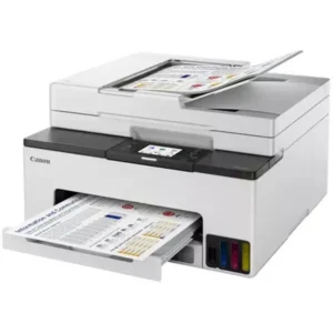 Canon Maxify GX2040 Compact 4-in-1 MegaTank Printer with Wi-Fi, White
