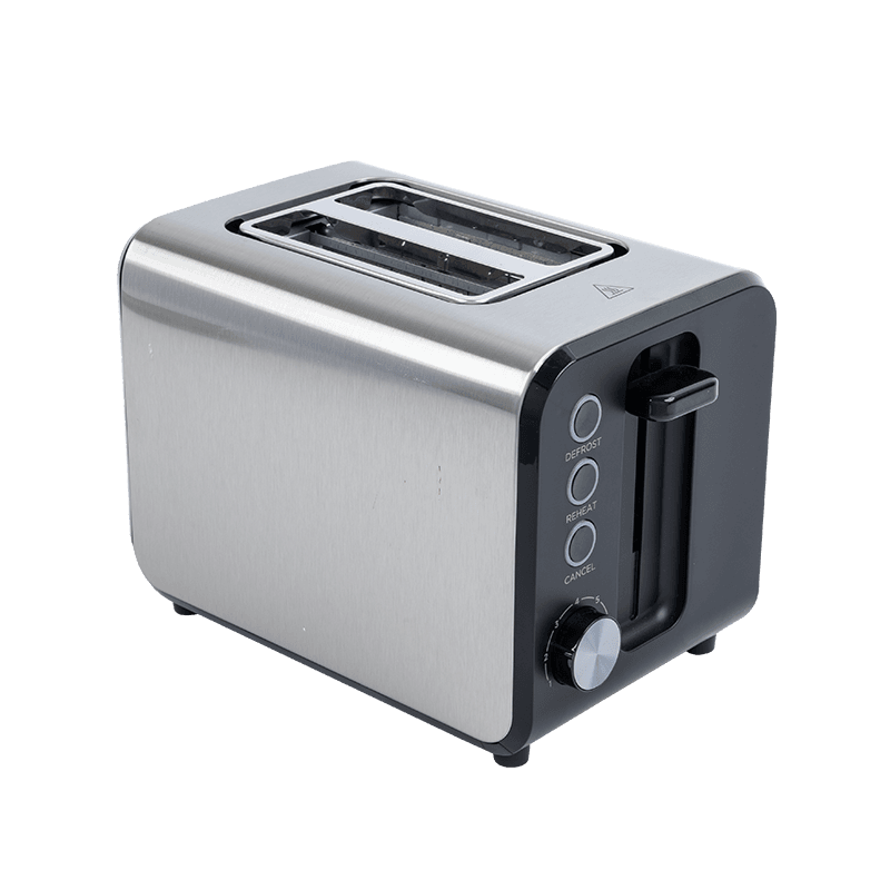 Midea MT-RW2L20W 2-Slice Stainless Steel Toaster with Adjustable Browning Control