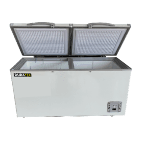 Duratek Chest Freezer I DTCHJJCF388WH1D 388 Ltrs Double Door White