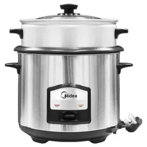 Midea 1.8L Rice Cooker with Steamer 750W – Model MG-TH657A