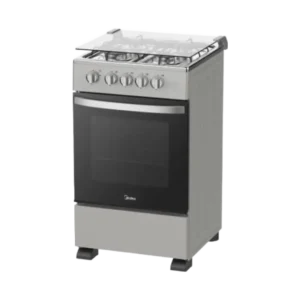 Midea 50x50cm Full Gas Cooker, 4 Gas Burners with Gas Oven, Stainless Steel | 50TMG4G082‑S