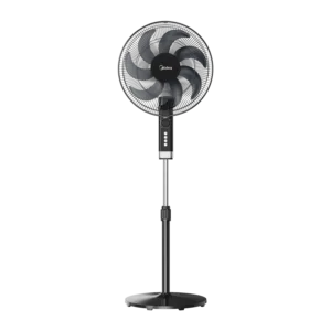 Midea 50W Pedestal Fan FS40-23MT – 3 Speed Settings with Techwind Air Boost System