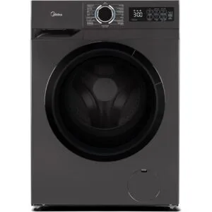 Midea 6KG Front Load Washing Machine, BLDC Inverter Motor, 1400 RPM, 15 Programs, Fully Automatic with Lunar Dial & LED Display, MF110W60/T
