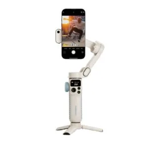 Powerology Magwave 3-Axis Gimbal Stabilizer for iPhone & Android – Multicolor