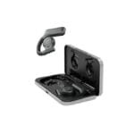Powerology Open-Ear Air Conduction True Wireless Earbuds – Black/Grey
