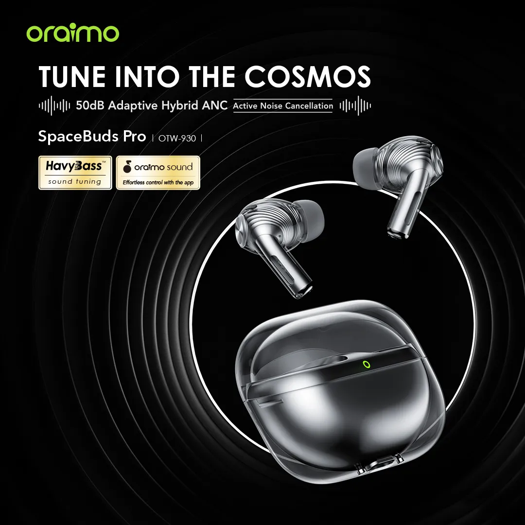 Oraimo SpaceBuds Pro Hybrid ANC True Wireless Earbuds - Image 14