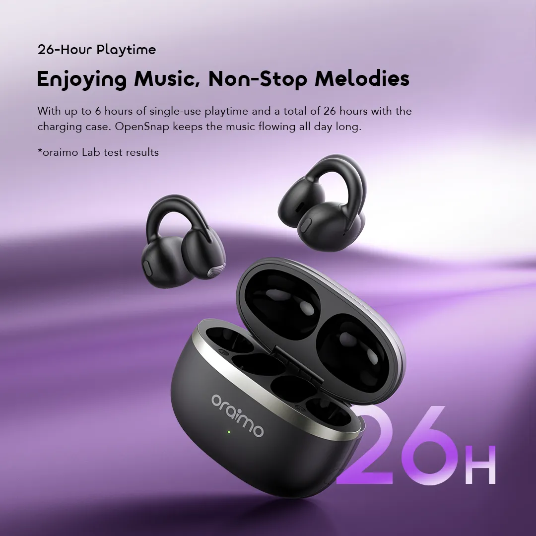 Oraimo OpenSnap Clip-On True Wireless Earphones - Image 2