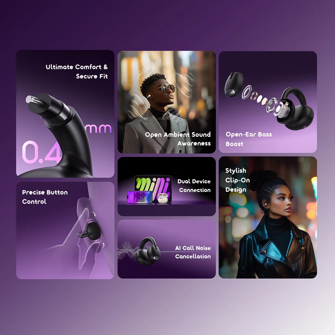 Earphone opensnap opn 373 2 features