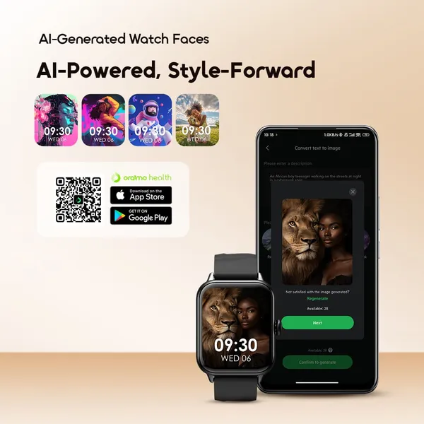SmartWatch Watch6Nano OSW 807N 4 AI generated