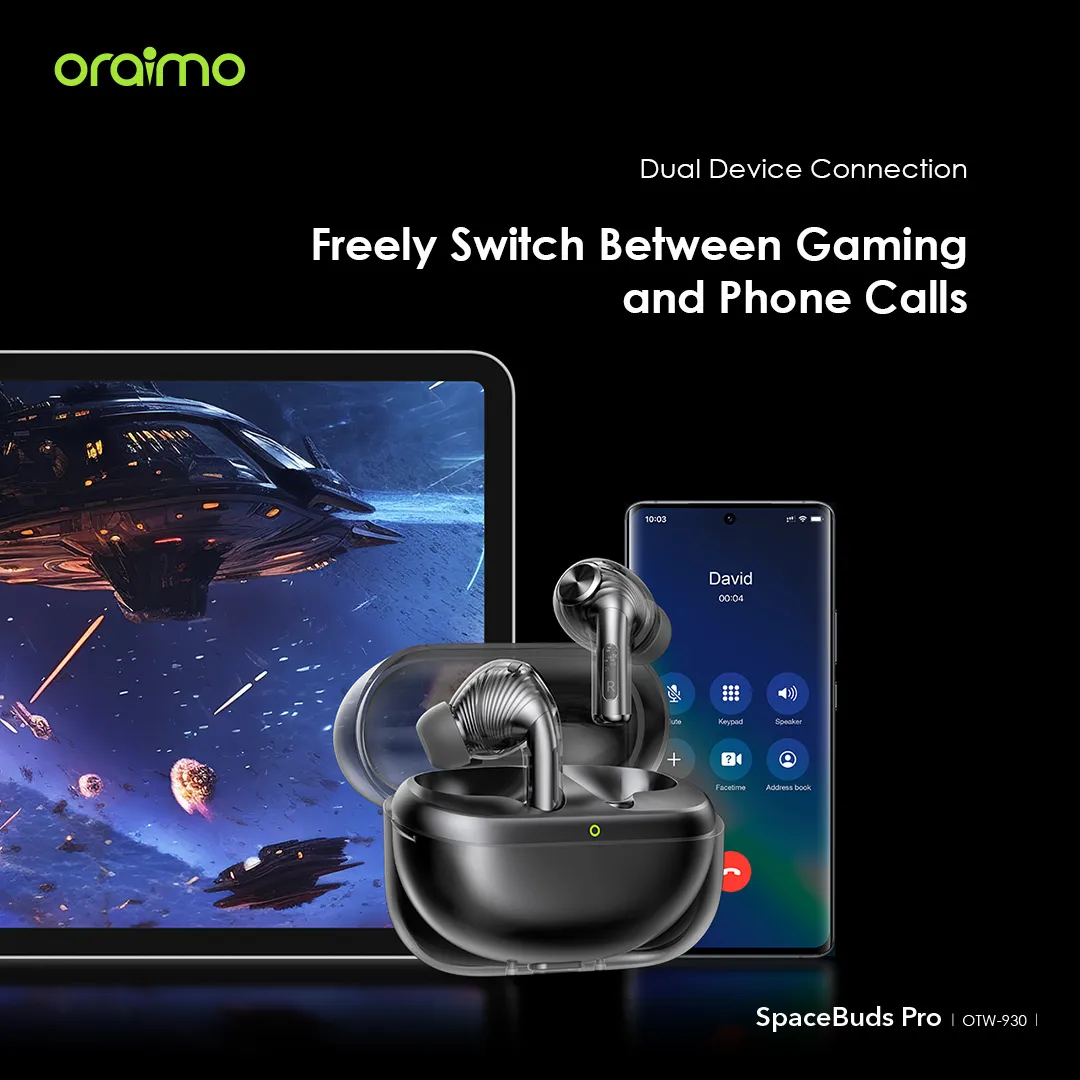 Oraimo SpaceBuds Pro Hybrid ANC True Wireless Earbuds - Image 7