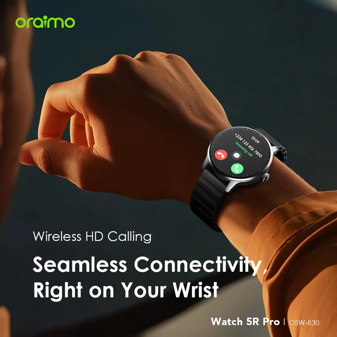 Oraimo OSW-830 Watch 5R Pro 1.43" AMOLED 2.5D Floating Interface IP68 Smart Watch - Image 6
