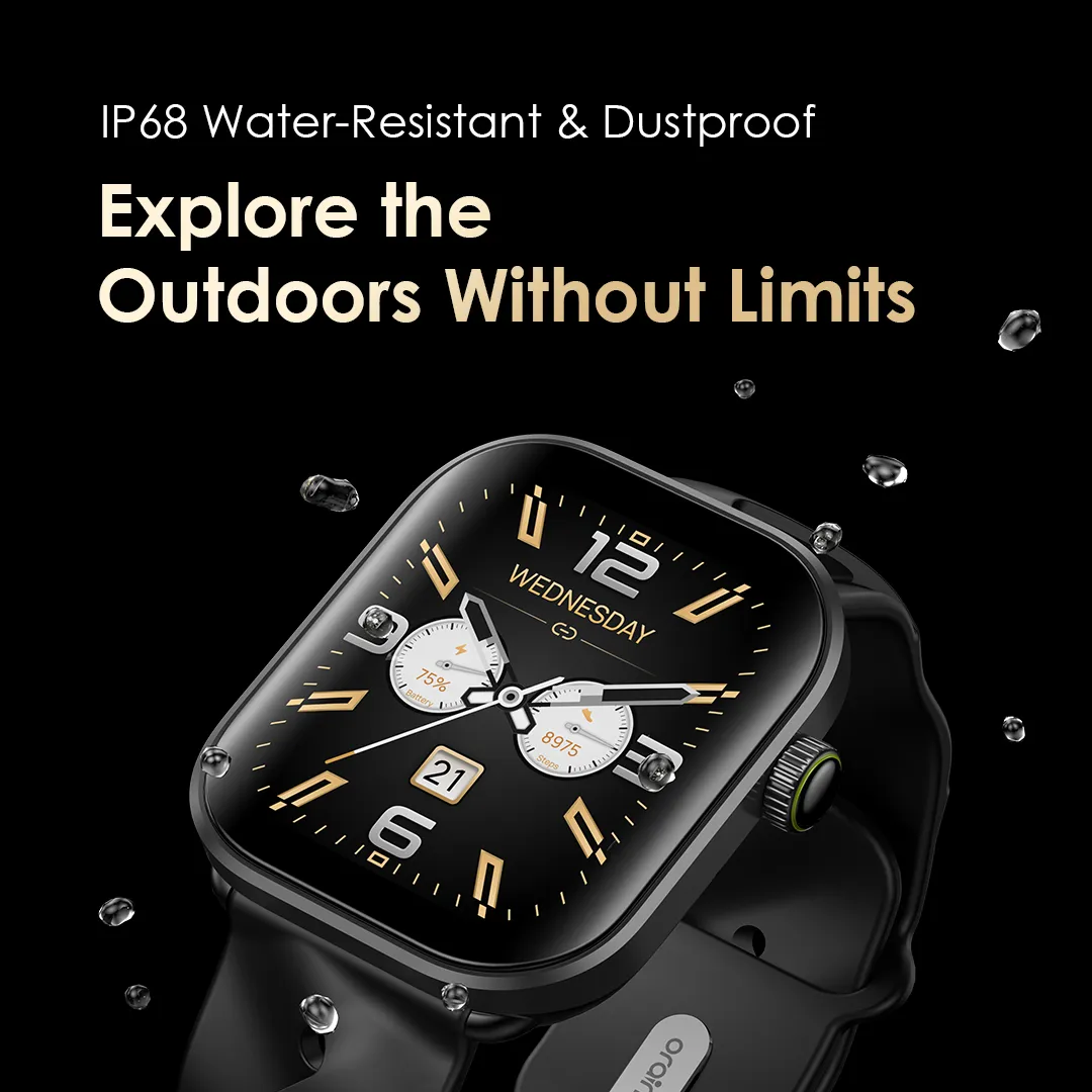 Oraimo OSW-811H Watch Pro AM 1.85″ AMOLED IP68 Smart Watch - Image 2