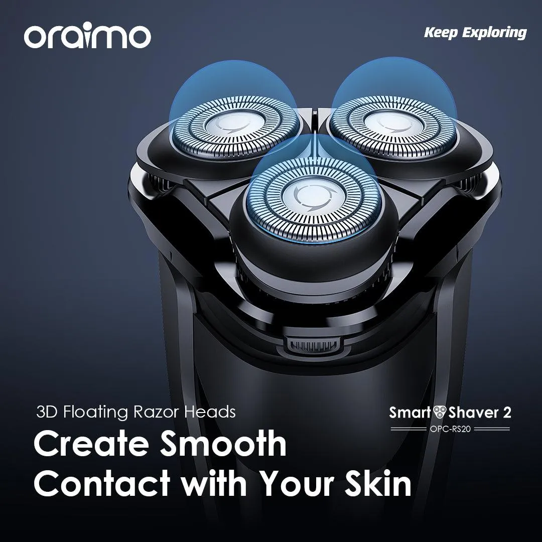 Oraimo OPC-RS20 Smart Shaver 2 IPX7 Smoothness Shaver - Image 5