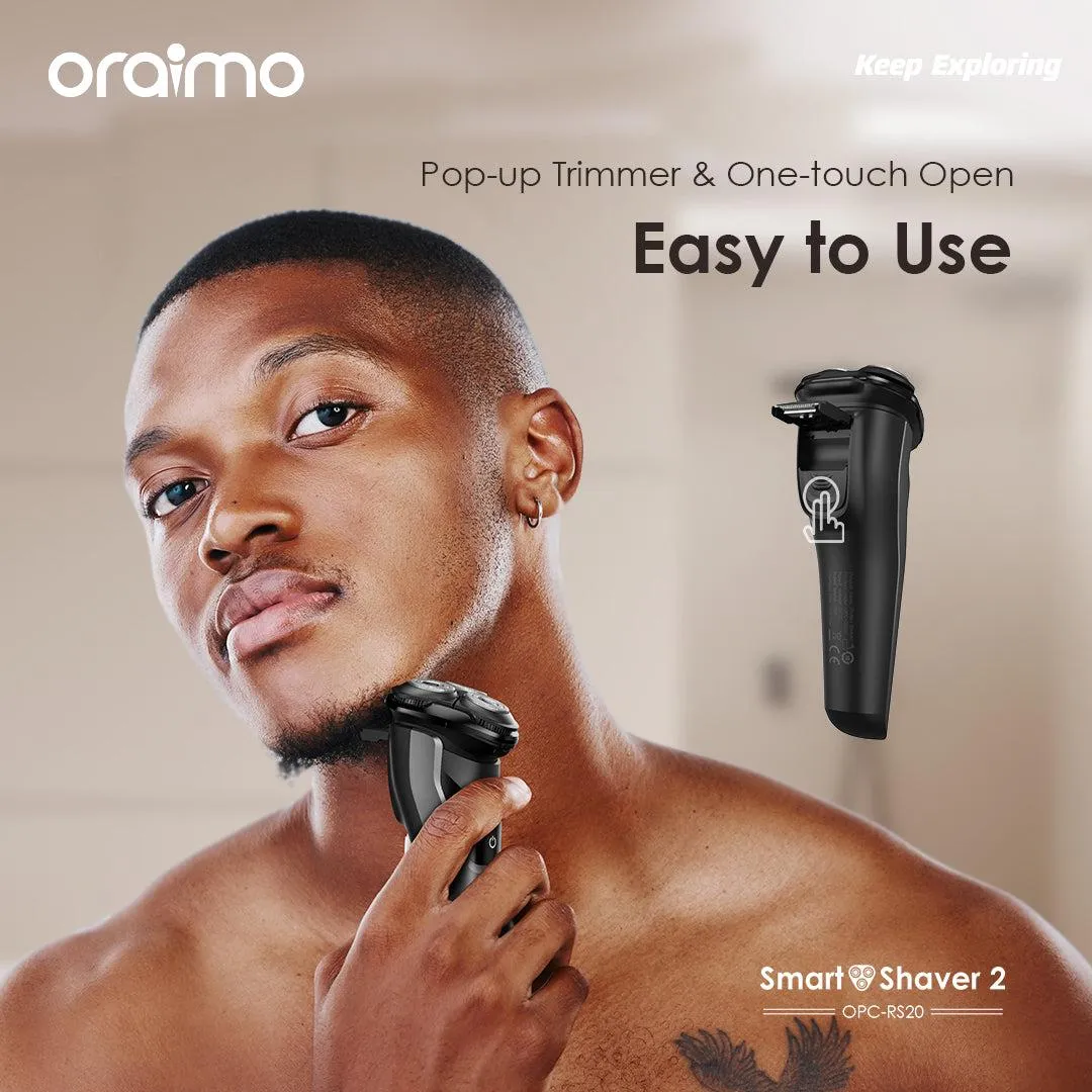 Oraimo OPC-RS20 Smart Shaver 2 IPX7 Smoothness Shaver - Image 4