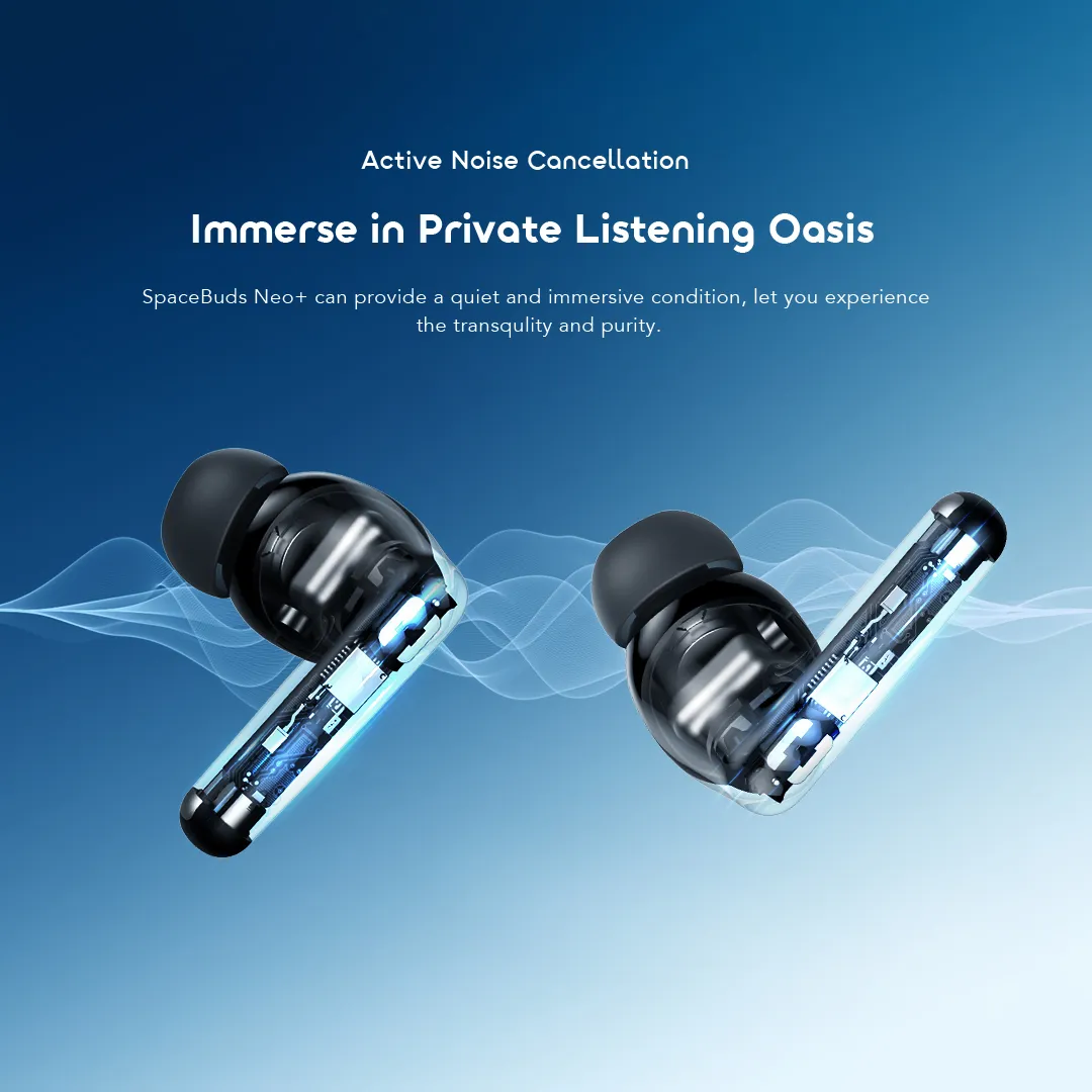 Oraimo SpaceBuds Neo+ ANC Spatial Audio True Wireless Earphones - Image 11