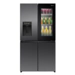Hisense 780L PureView Fridge RQ-78WC4SA, Knock Twice- See Inside, (Net 615L) Ice & Water Dispenser, 4 Door French Door Fridge, Wifi Connectivity, Inverter Compressor, Total No Frost Refrigerator – Silver