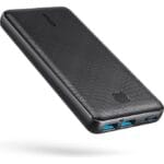 Anker Power Bank 20,000mAh 15W – High-Speed Portable Charger with USB-C Input & Output – Black