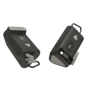 Porodo Power Bank 15000mAh with Type-C Retractable cable- Black