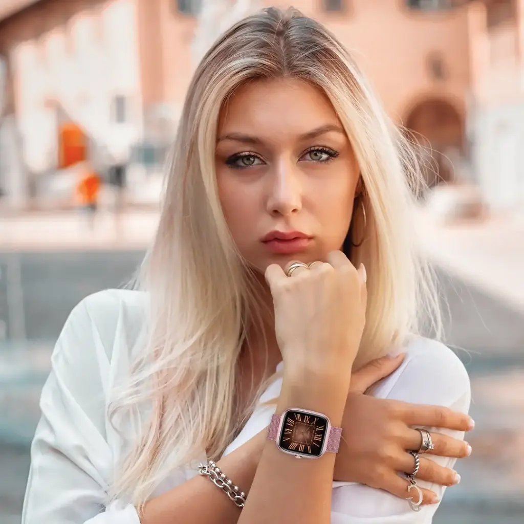 Porodo Skwer Smart Watch - Image 2