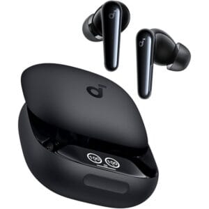 Soundcore Liberty 4 Pro by Anker,Noise Cancelling Wireless Earbuds,7-Sensor and Real-Time Adaptive Noise Cancelling, 2×Faster Charging,Studio-Level Hi-Fi Music,Clear Calls with 6 Mics and AI.