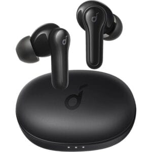 Anker Soundcore Life Note E, Black, True Wireless Earbuds with Big Bass and 3 EQ Modes, 32H Playtime, USB-C for Fast Charging, Tiny Size for Commute, Work