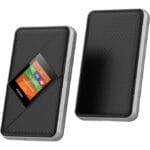 Porodo Portable MiFi 3G/4G Router Cat4 V2, 40M Signal Distance, 8H Working Time, Travel Friendly, Secure Connection, Pocket Router, Stay Connected, Connect Up To 10 Devices - Black
