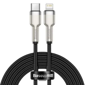 Baseus Cafule Series Metal Data Cable Type-C to Lightning iPhone PD 20W 2M - Black