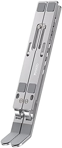 YESIDO LP09 Portable Laptop Stand – Adjustable Aluminum Design, Lightweight, Foldable Stand for Laptops & Tablets - Image 3