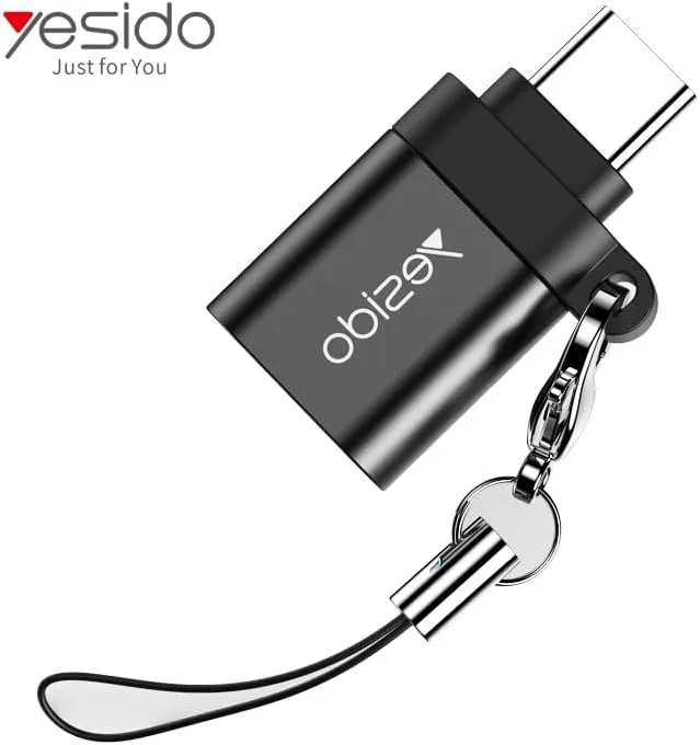 Yesido GS06 OTG to Type-C 3.0 Adapter – Super Fast USB-C Data Transfer Converter - Image 13