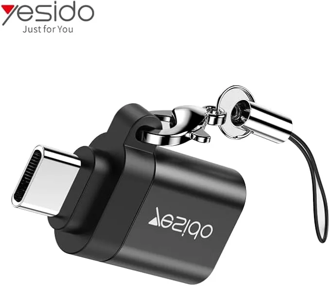 Yesido GS06 OTG to Type-C 3.0 Adapter – Super Fast USB-C Data Transfer Converter - Image 10