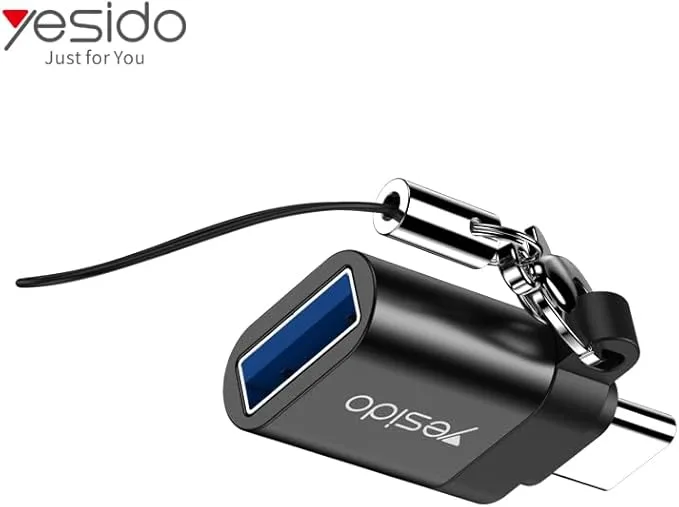 Yesido GS06 OTG to Type-C 3.0 Adapter – Super Fast USB-C Data Transfer Converter - Image 12