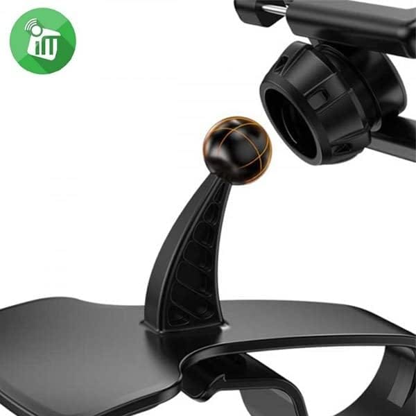 YESIDO C103 Dashboard Phone Holder – Spring Clip Mount, Secure Grip, Universal Fit - Image 3