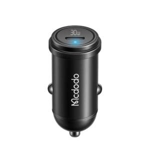 Mcdodo 30W PD Fast Car Charger, Support PD 30W Fast Charge Small and Easy for Storage, Aluminum Alloy