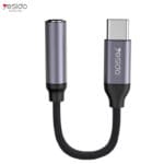 Yesido YAU19 Aluminum Alloy Nylon Cable USB Type-C To 3.5mm Aux Port Audio Adapter Cable