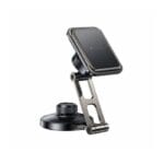 YESIDO C264 Magnetic Phone Holder Car Dashboard & Windshield – Zinc Alloy 360° Rotating Foldable Strong Magnetic Suction Cup Mount for Mobile Phones