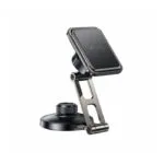 YESIDO C264 Magnetic Phone Holder Car Dashboard & Windshield – Zinc Alloy 360° Rotating Foldable Strong Magnetic Suction Cup Mount for Mobile Phones