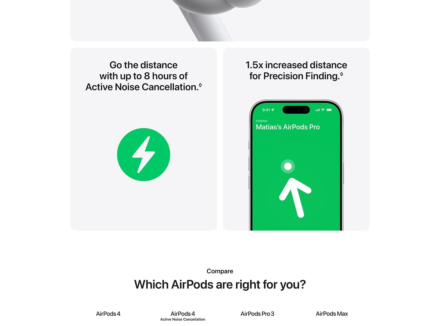 AirPods Pro 3 Product Page L en US 05. CB800274107