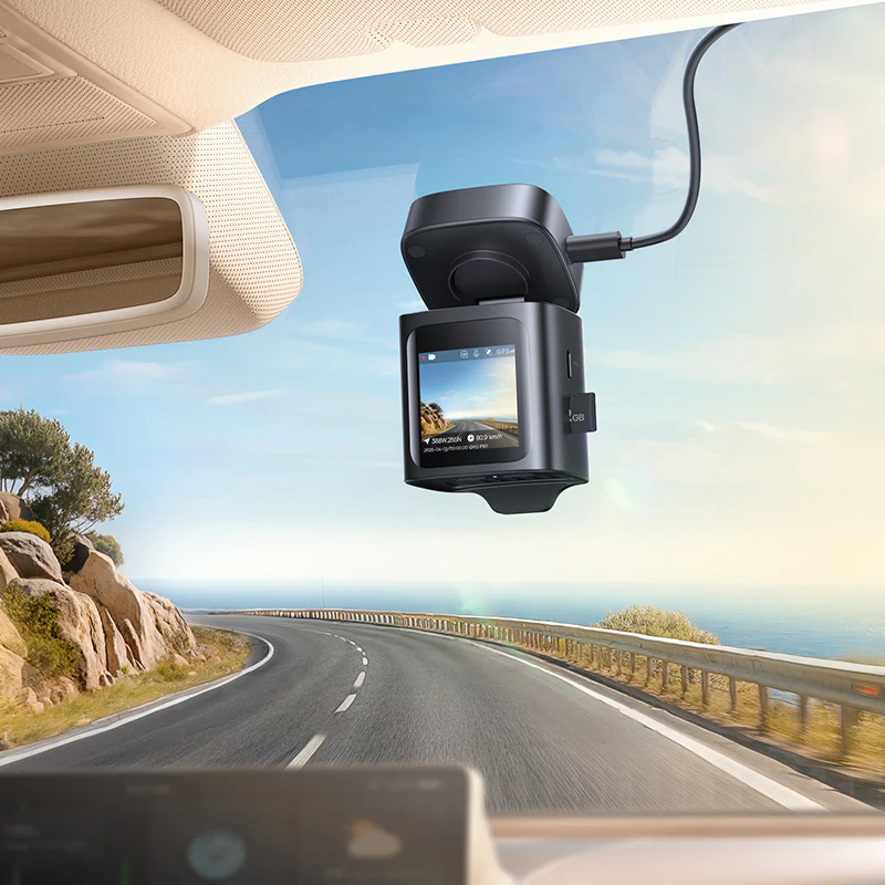 Baseus PrimeTrip VD1 Pro Dash Cam Lithium Battery 4K+1080p - Image 3