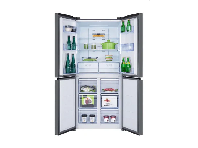 TCL P620CD Cross Door Refrigerator – 620L Inox Four Door No Frost Fridge Freezer - Image 3