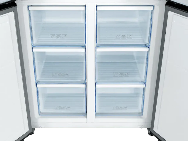 TCL P620CD Cross Door Refrigerator – 620L Inox Four Door No Frost Fridge Freezer - Image 2