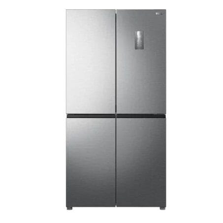 TCL P620CD Cross Door Refrigerator – 620L Inox Four Door No Frost Fridge Freezer