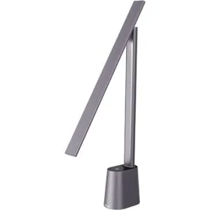 Baseus LED Desk Lamp Auto-Dimming Table Lamp Eye-Caring Smart Lamp Touch Control 47" Wide Illumination 250 Lumens 5W 3 Color Modes for Home Office, Living Room, Bedroom, Painting (Dark Grey)